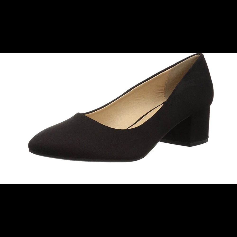 Chinese Laundry Black Suede Pump